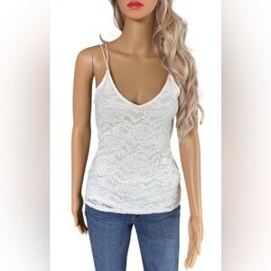 New! 🌟 EXPRESS | White Lace Tank Top